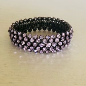 J. Crew Lavender Stone Bracelet